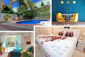 COZY NEAR BEACH APARTMENT - King + Queen + Pool
